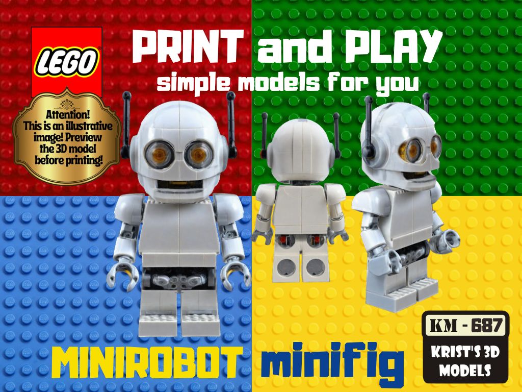 LEGO Minirobot minifigure