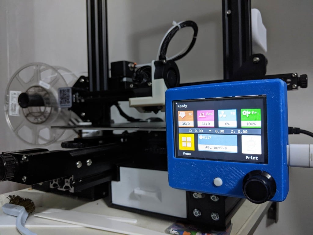 Rotating BTT TFT35 E3 V3 Case