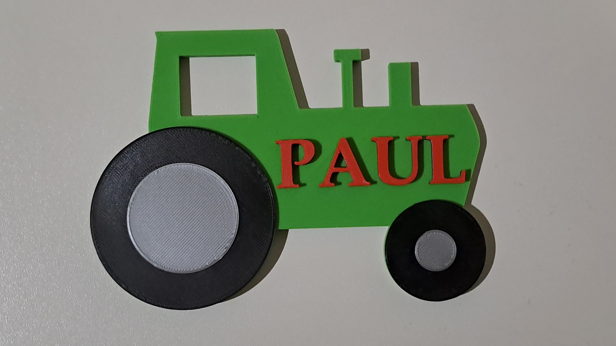 Tractor Door Sign – Single Extruder Multi-Color (+f3d Files!)