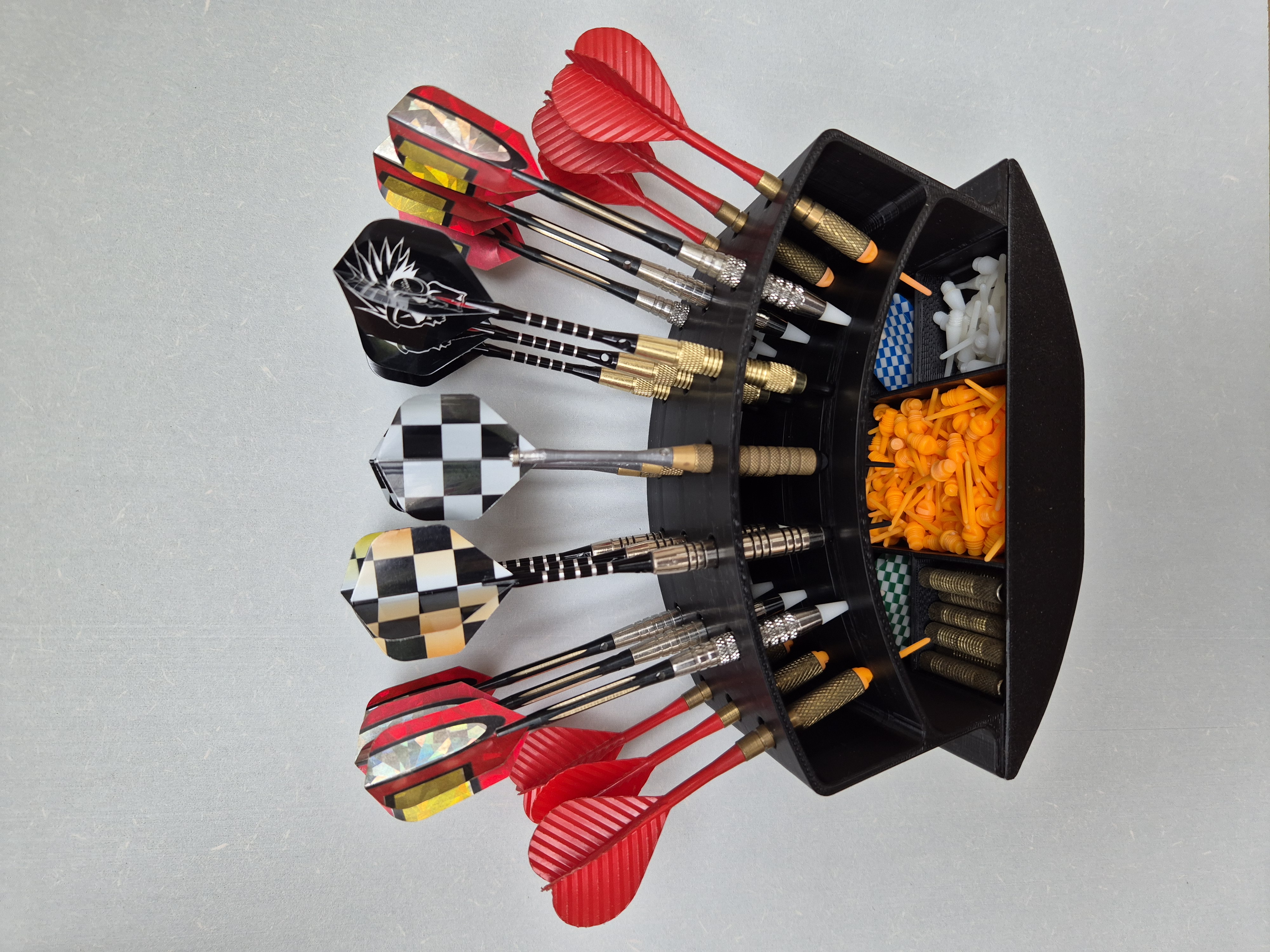 Dart Holder with Drawer / Darthalter mit Schublade