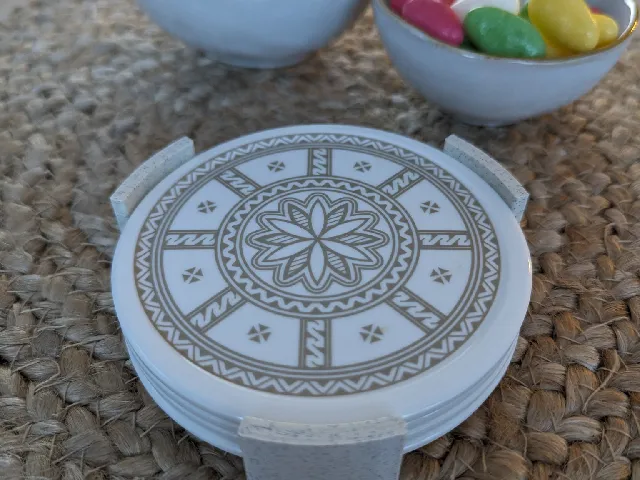 Coaster Holder Nordic Style