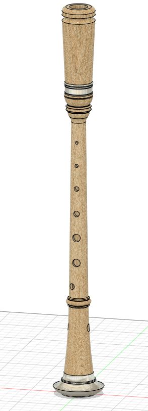 Spanish Bagpipes - Gaita Chanter in Bflat
