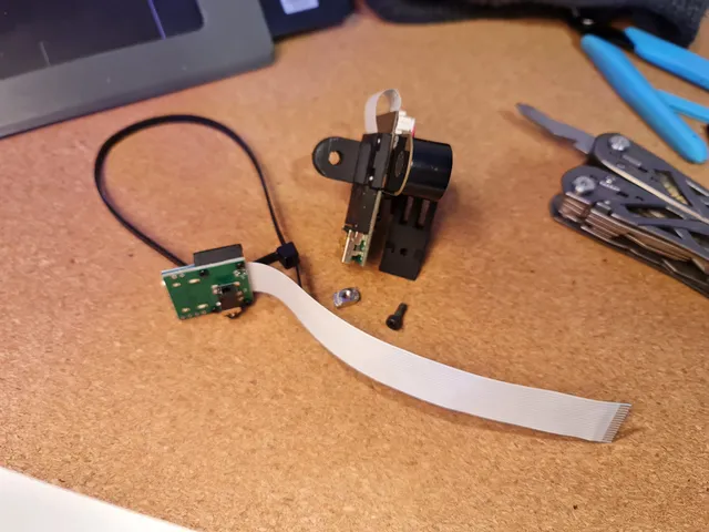 Pi Camera IR / HDMI Cable PCB Mount.