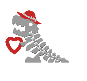 Flexi Rex Dragon – Female Valentine's Edition