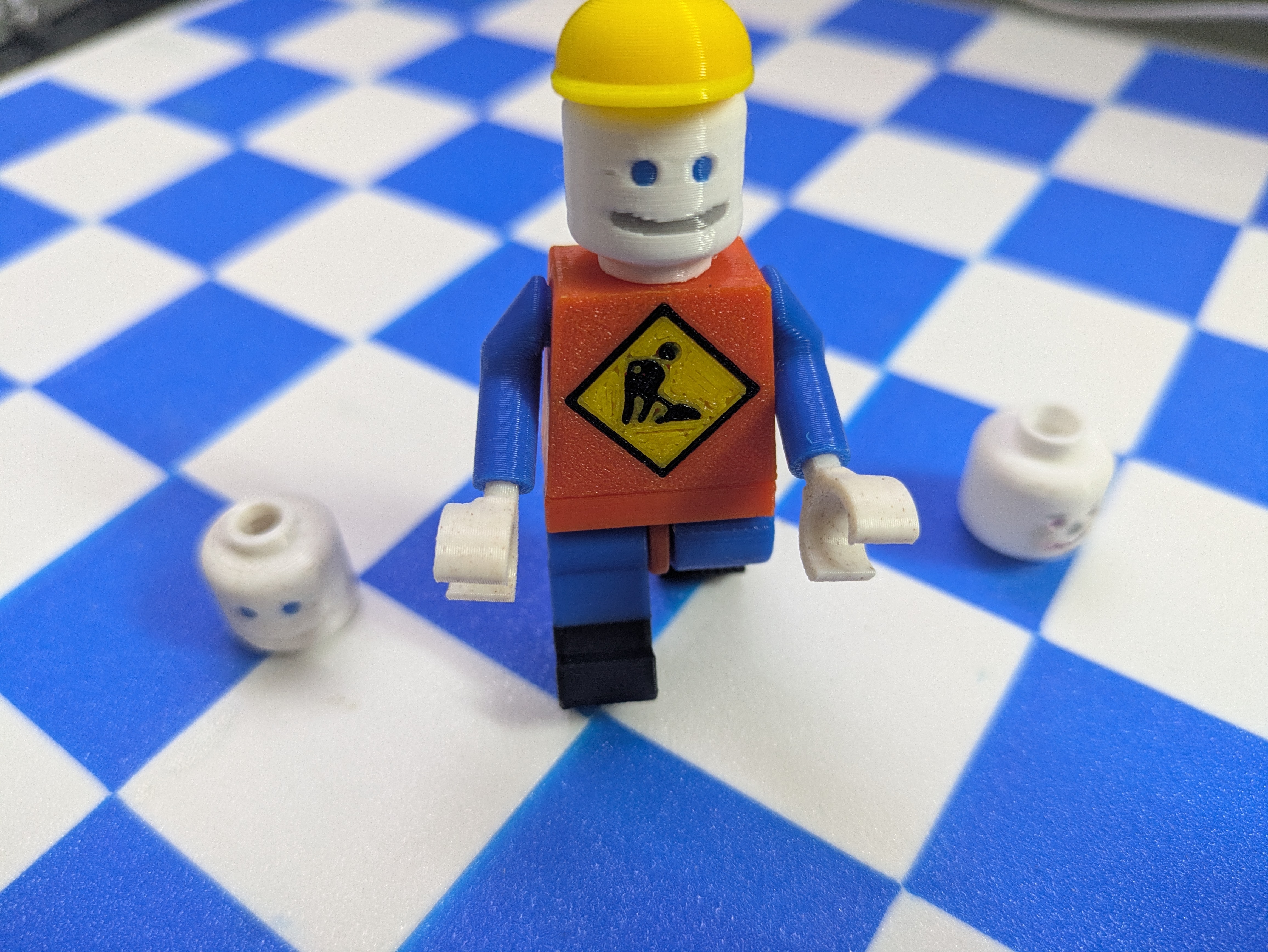 Brick Man Construction Worker — miniatura 2