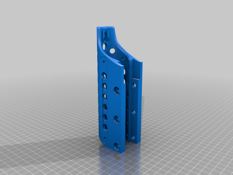 Low profile NV rail for PGM Hecate sniper rifle