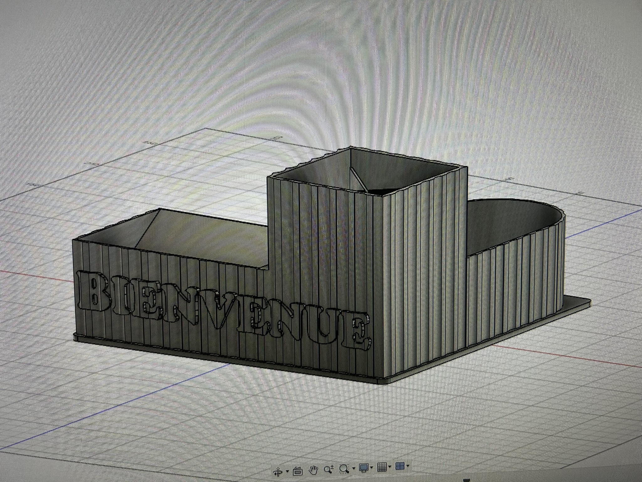 Rangement stylos free support