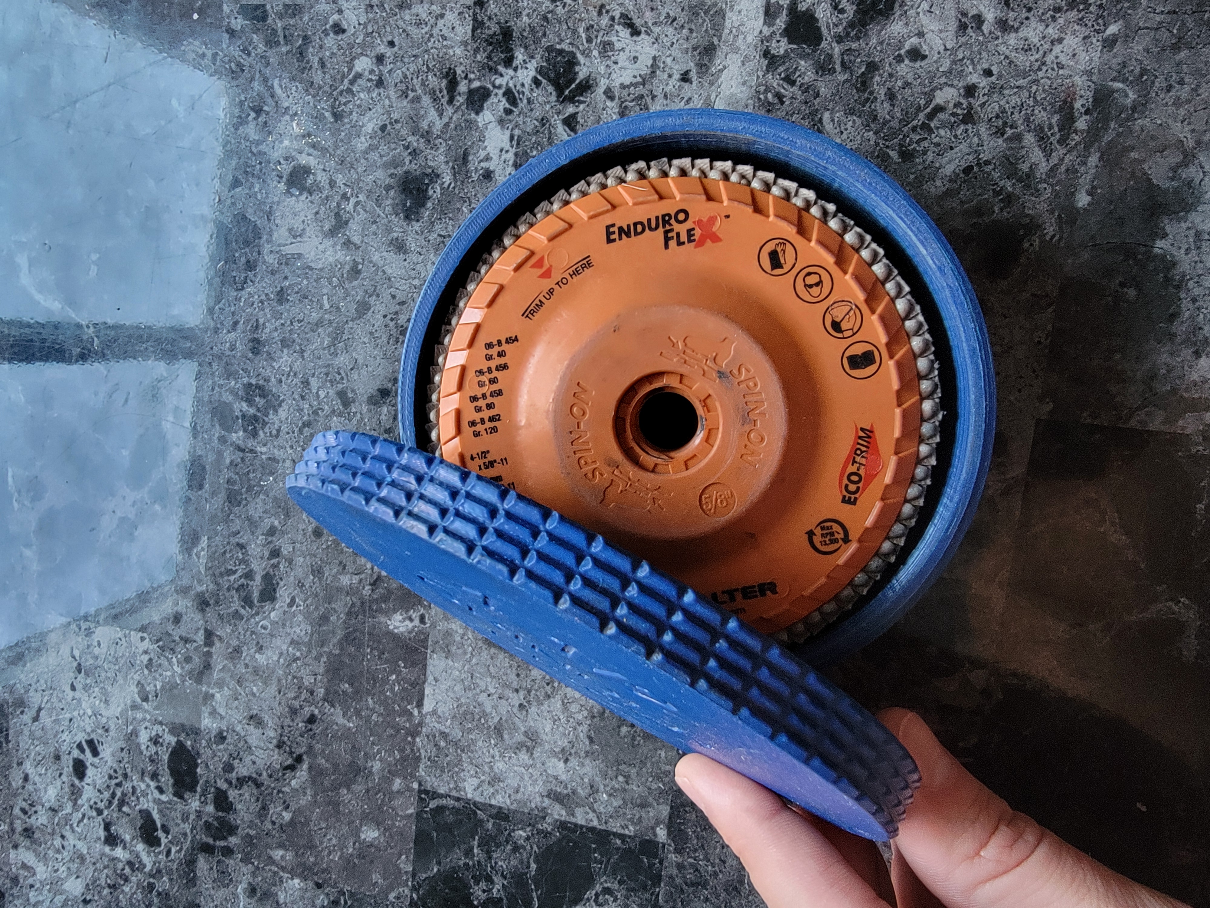 4 ½" grinder discs storage — miniatura 2