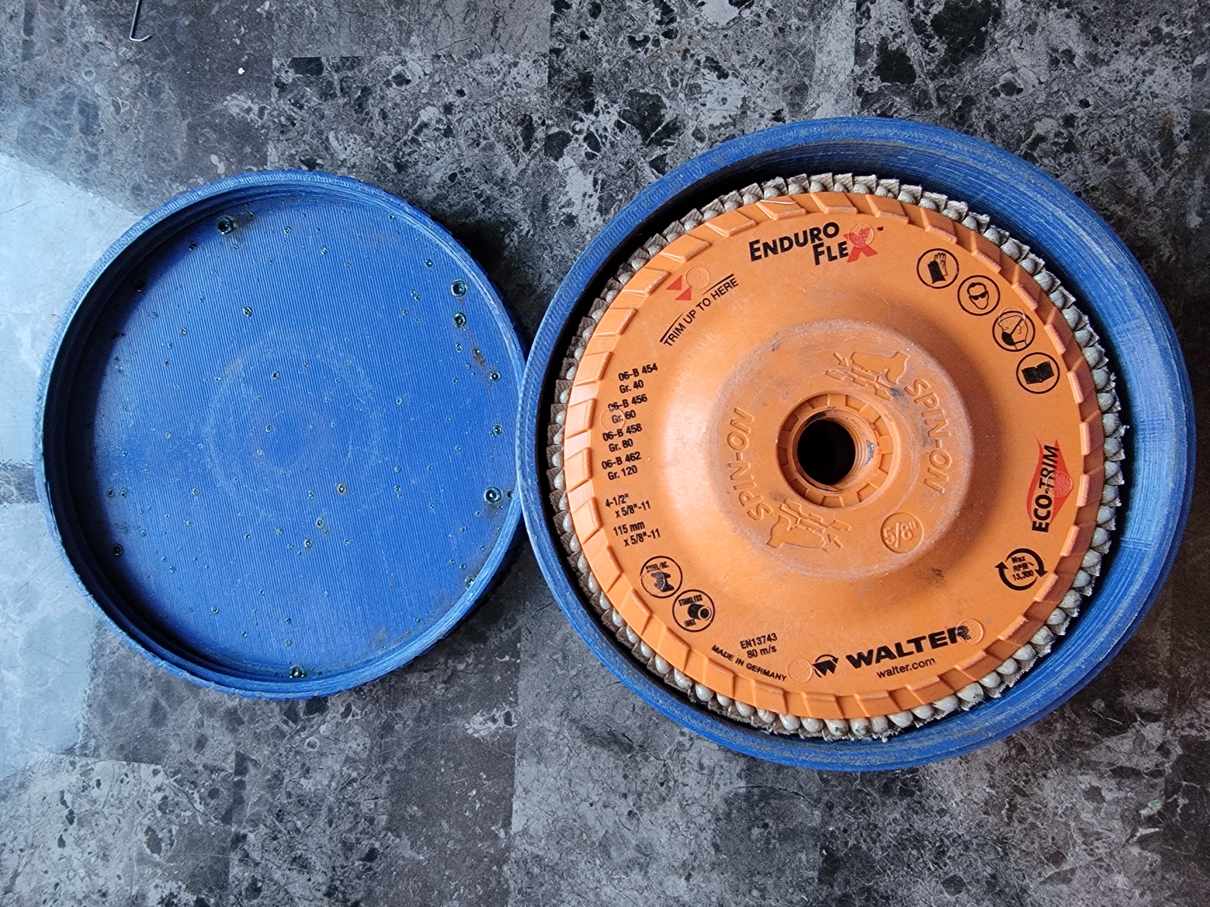 4 ½" grinder discs storage — miniatura 3