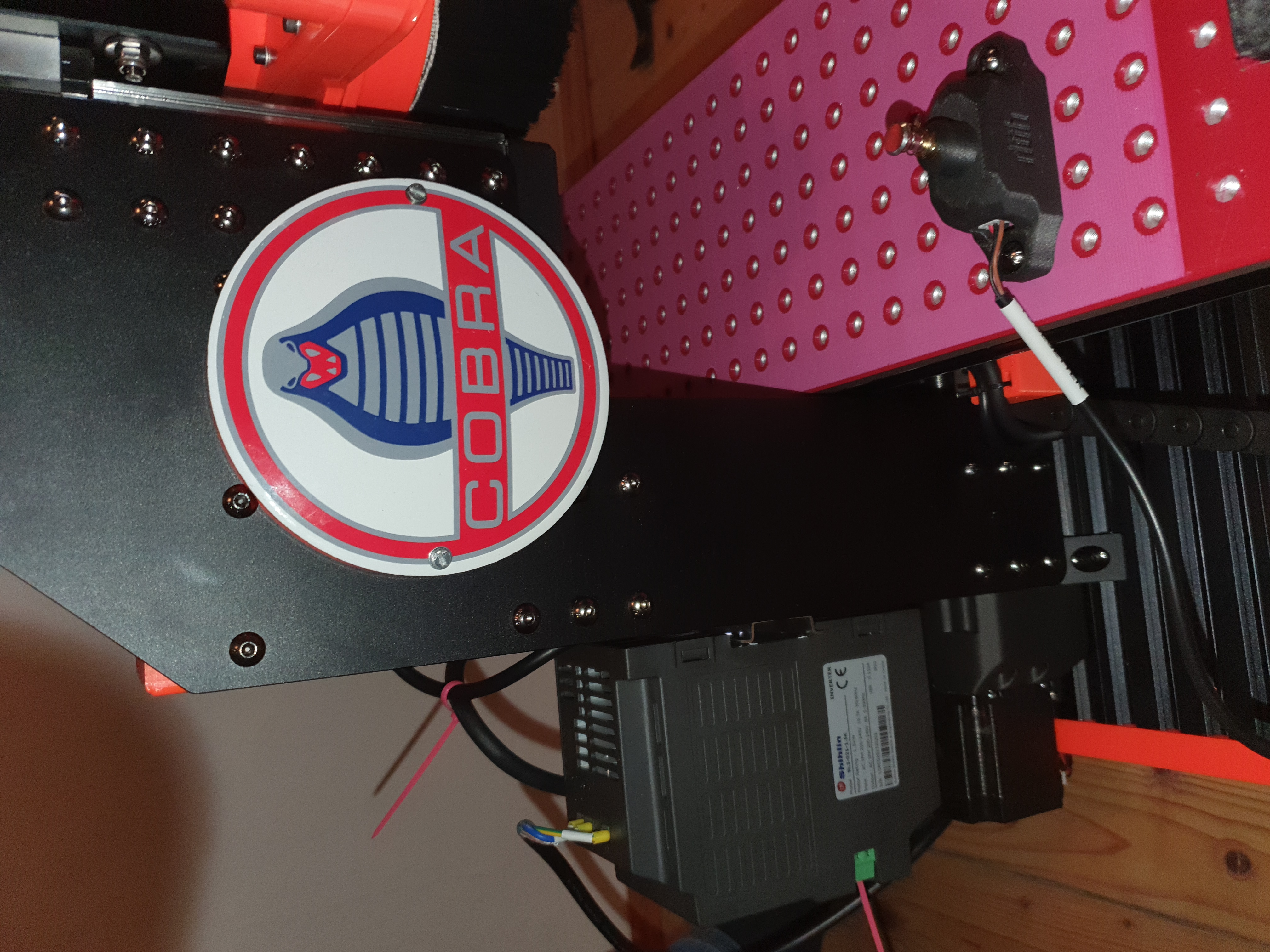 Milo Millenium Mill: Holder for 120 mm enamel sheet metal sign (FMJ)