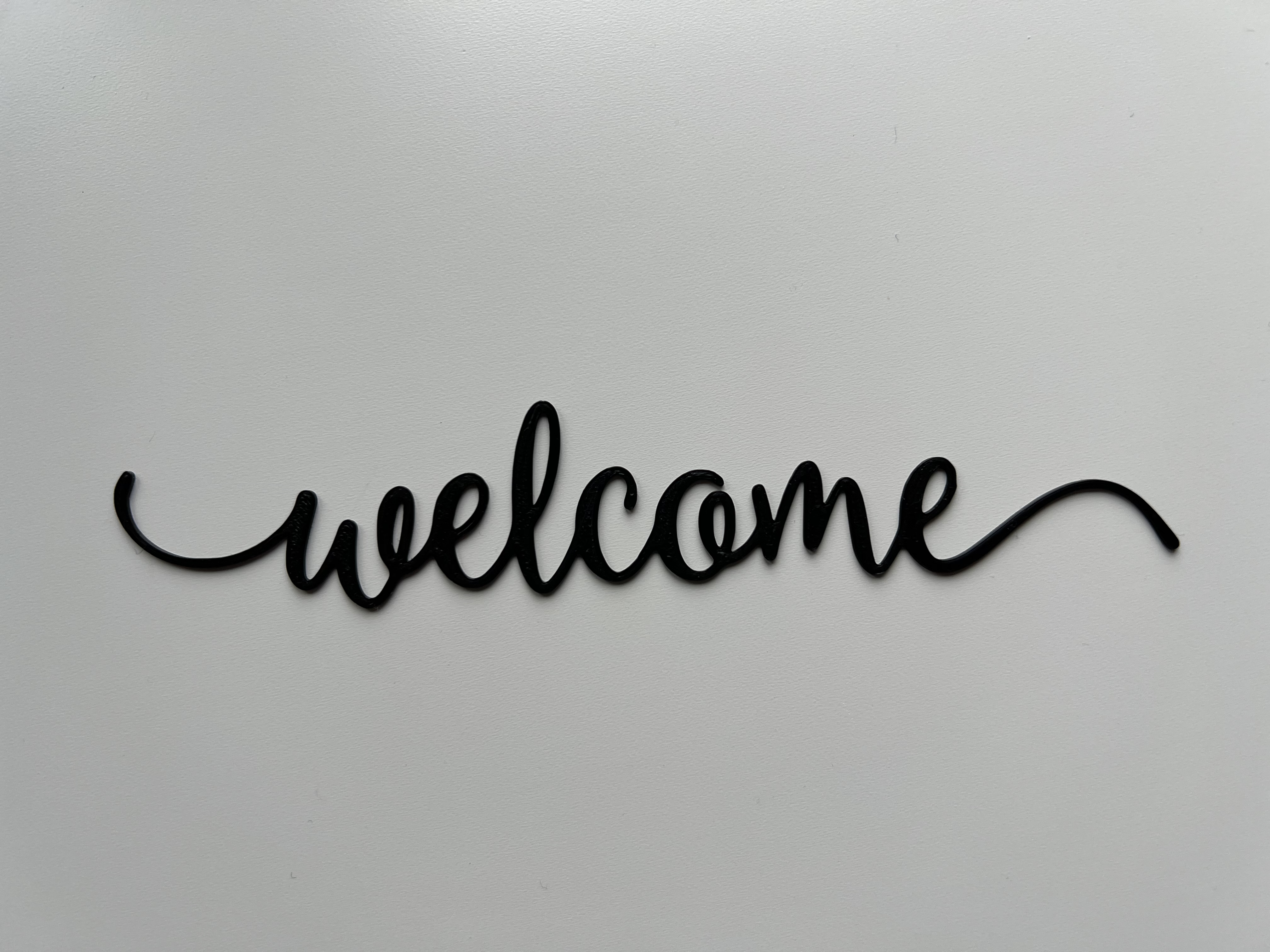 Welcome Wall Art #1