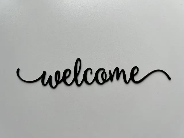Welcome Wall Art #1