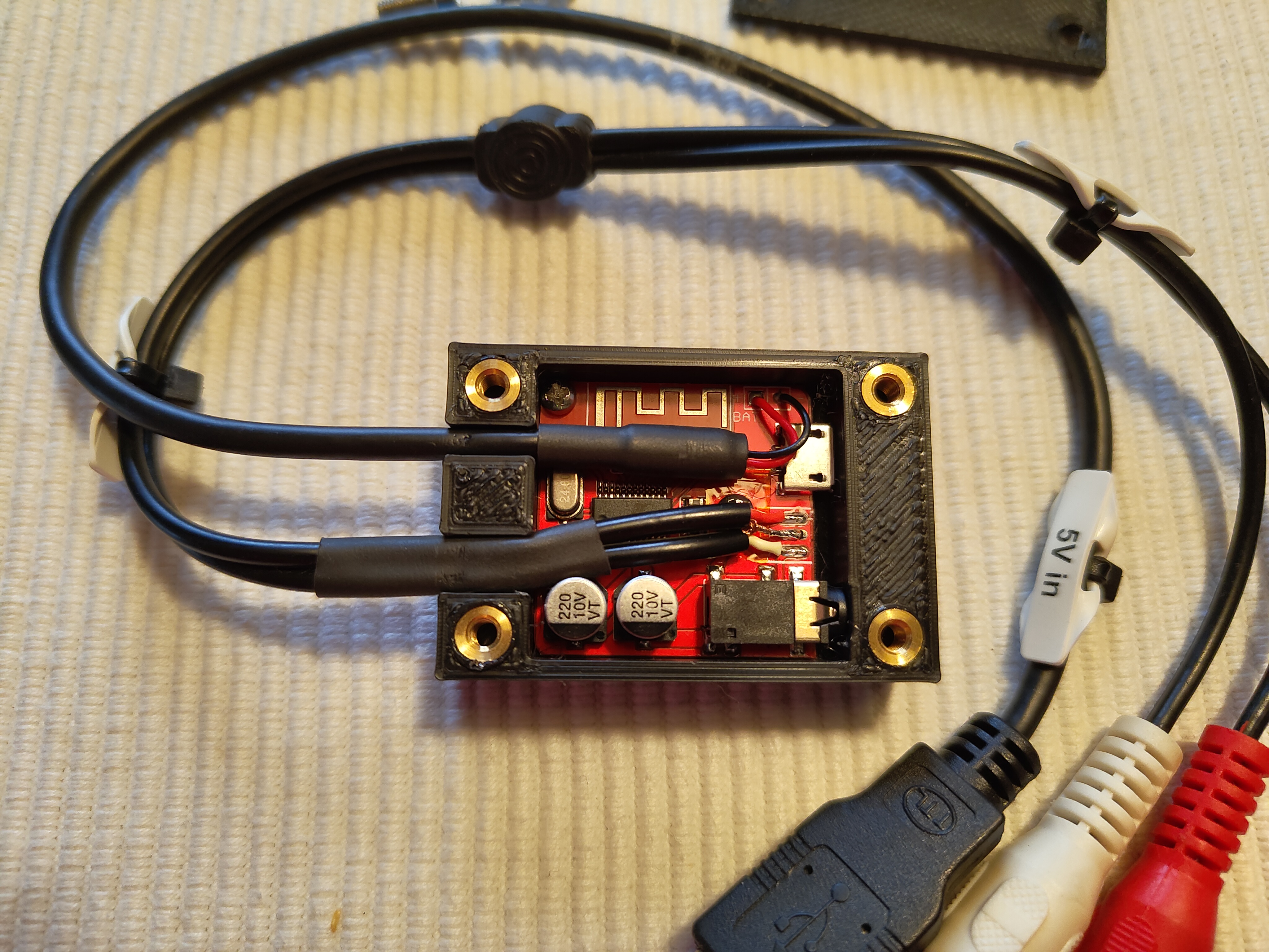 Bluetooth reciever case