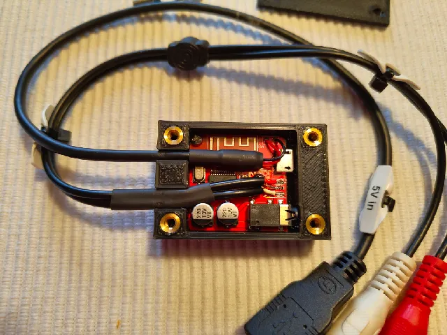 Bluetooth reciever case
