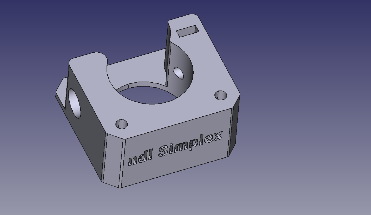 Simple Bowden extruder ndl-simplex — thumbnail 8