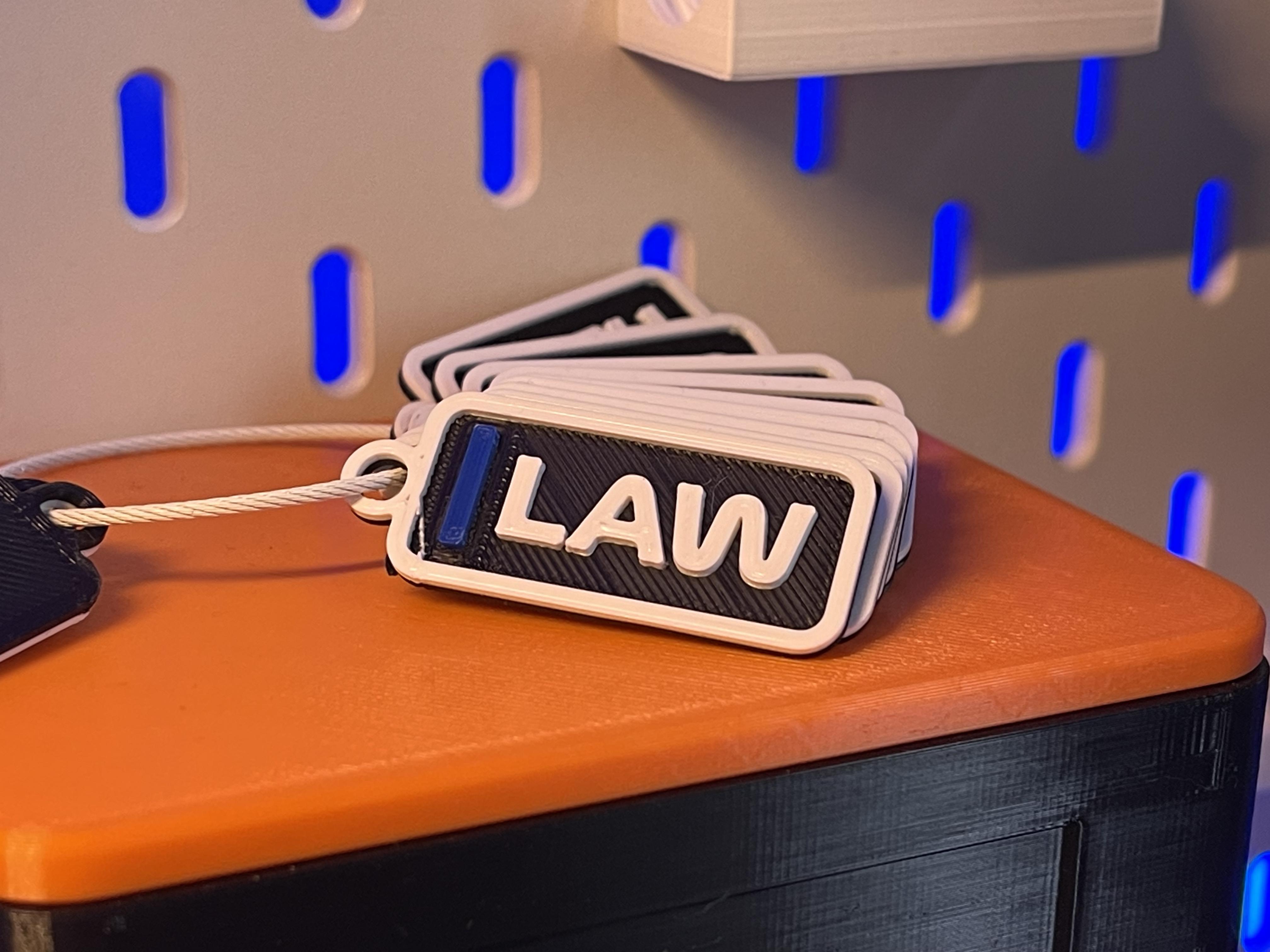 Liam Lawson - F1 Driver (Red Bull Racing) Leaderboard Keychain - Season 2025
