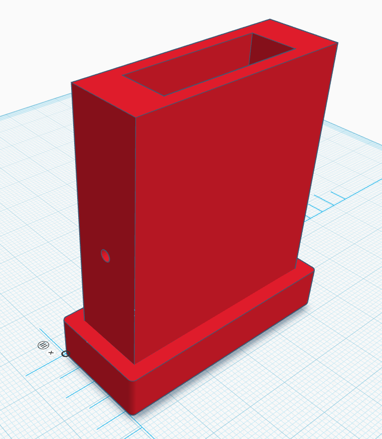 Ending for rectangular metal profile