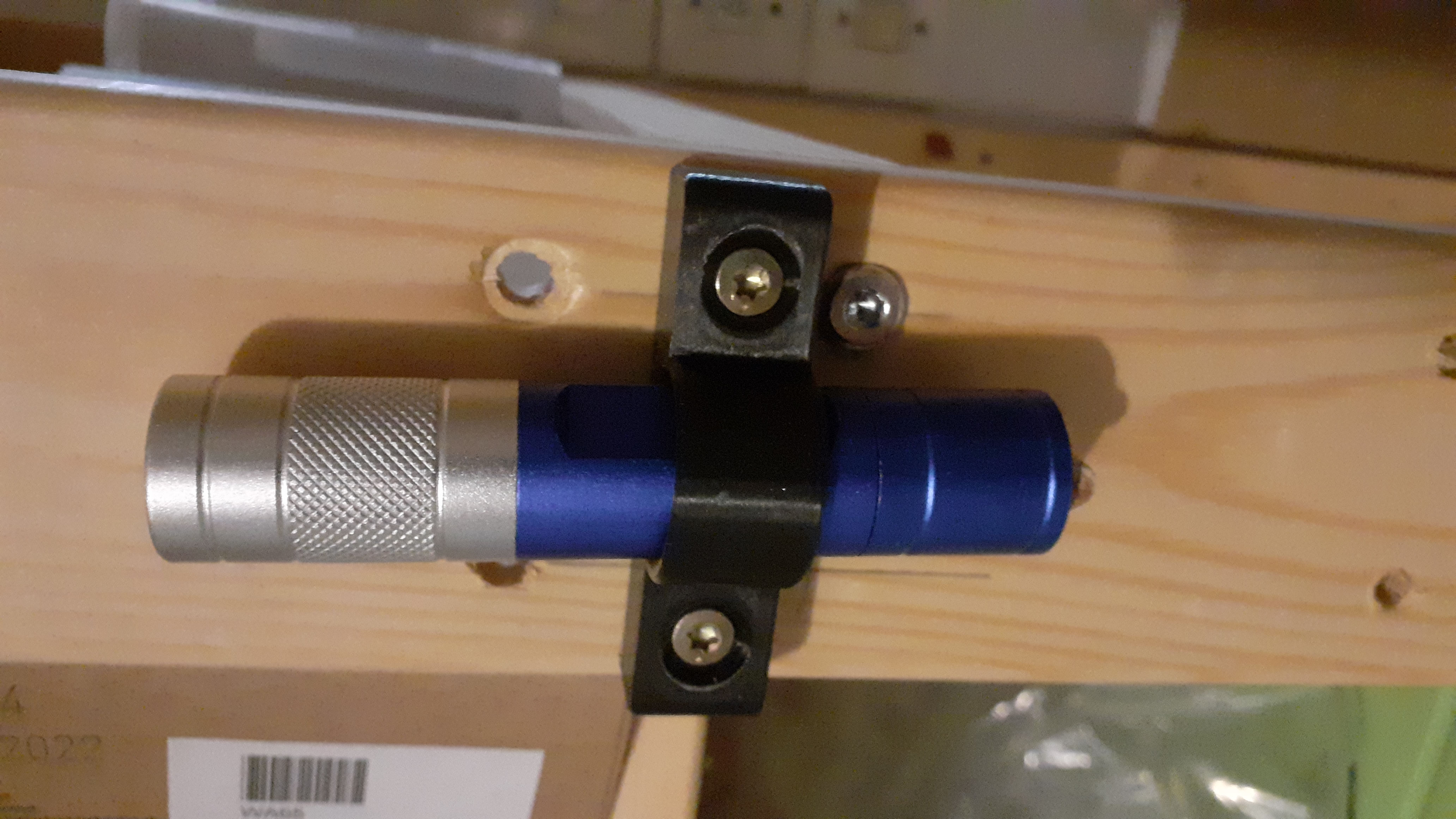 Halter für Stabtaschenlampe