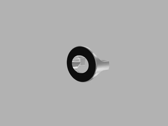 Organic cabinet handle