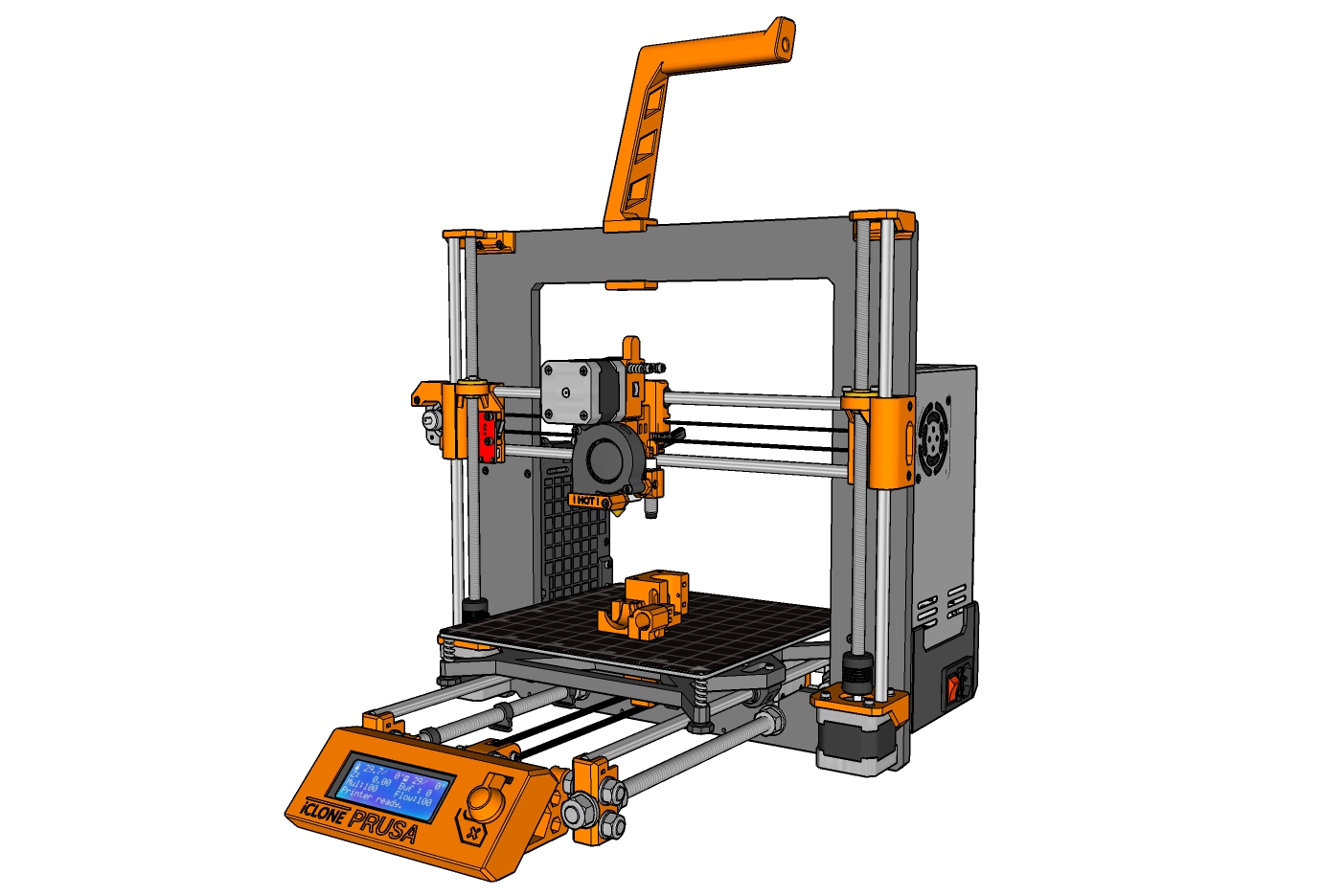 iClone PRUSA 3D Printer by EdgarMata | Download free STL model ...