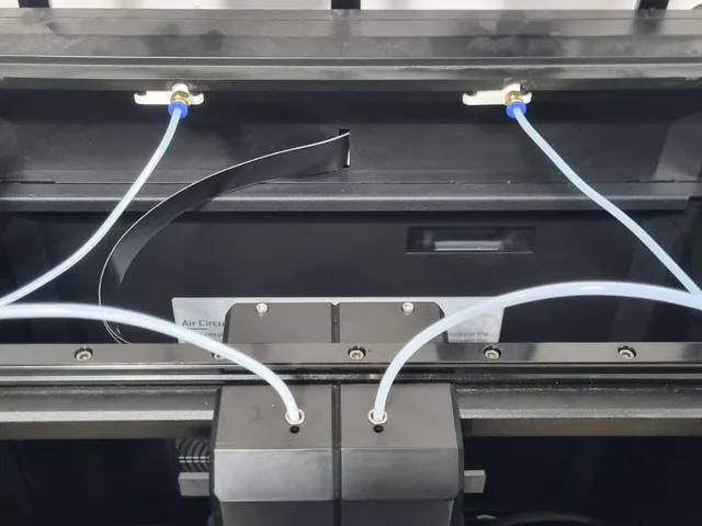 Qidi i-fast Reverse Bowden Tube from Toolhead to Filament Sensor housing