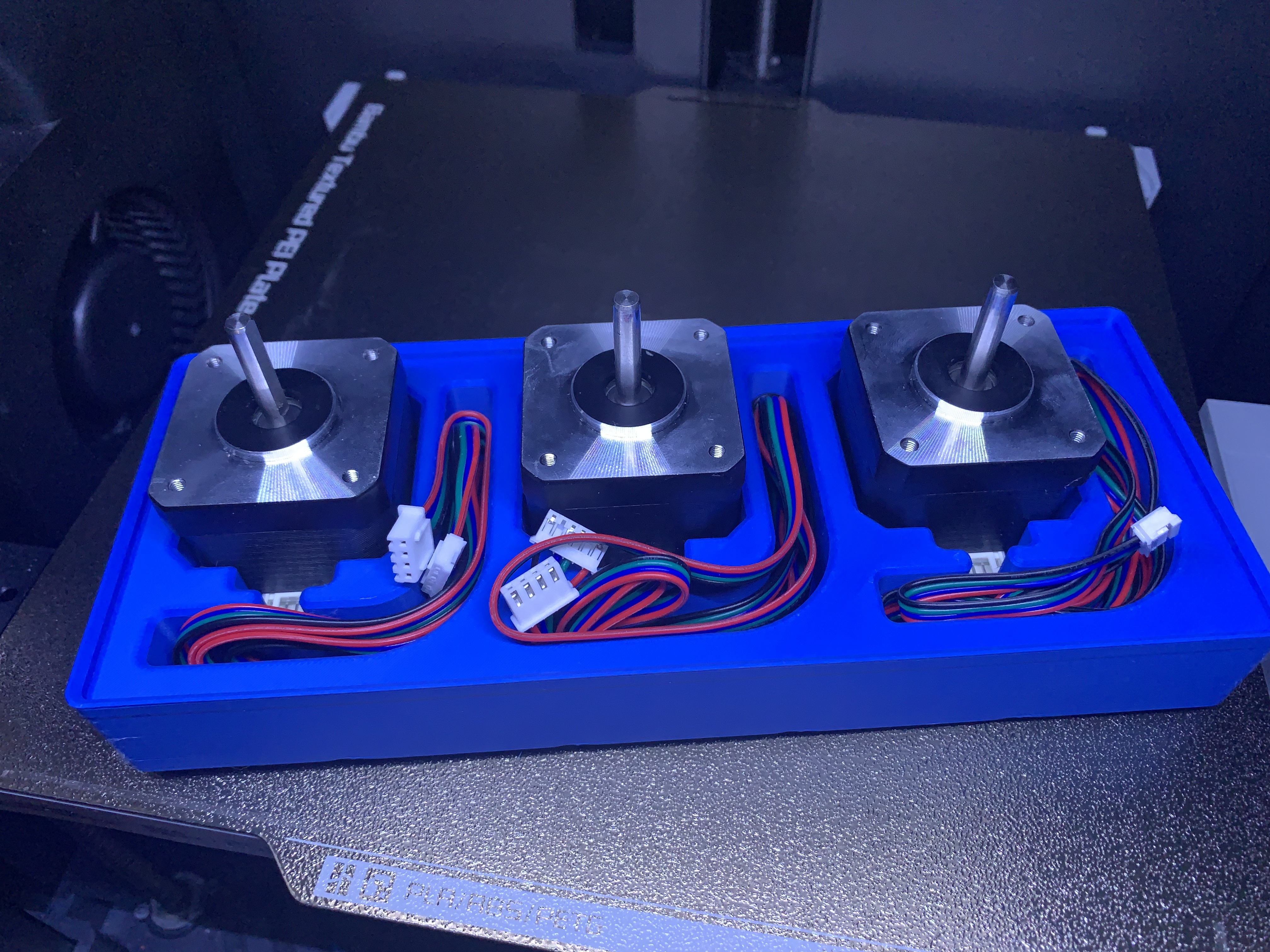 Gridfinity NEMA17 Stepper Motor Holder -- Parametric