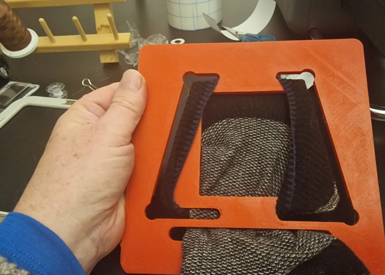 Sock Embroidery Frame for the Brother Skitch PP1 by