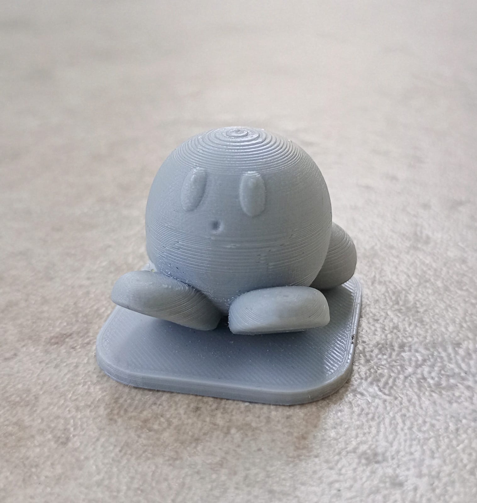 Kirby statue.