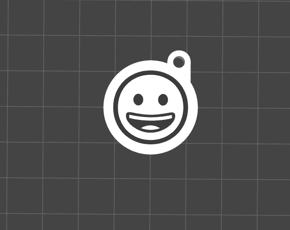 Emoji keychain