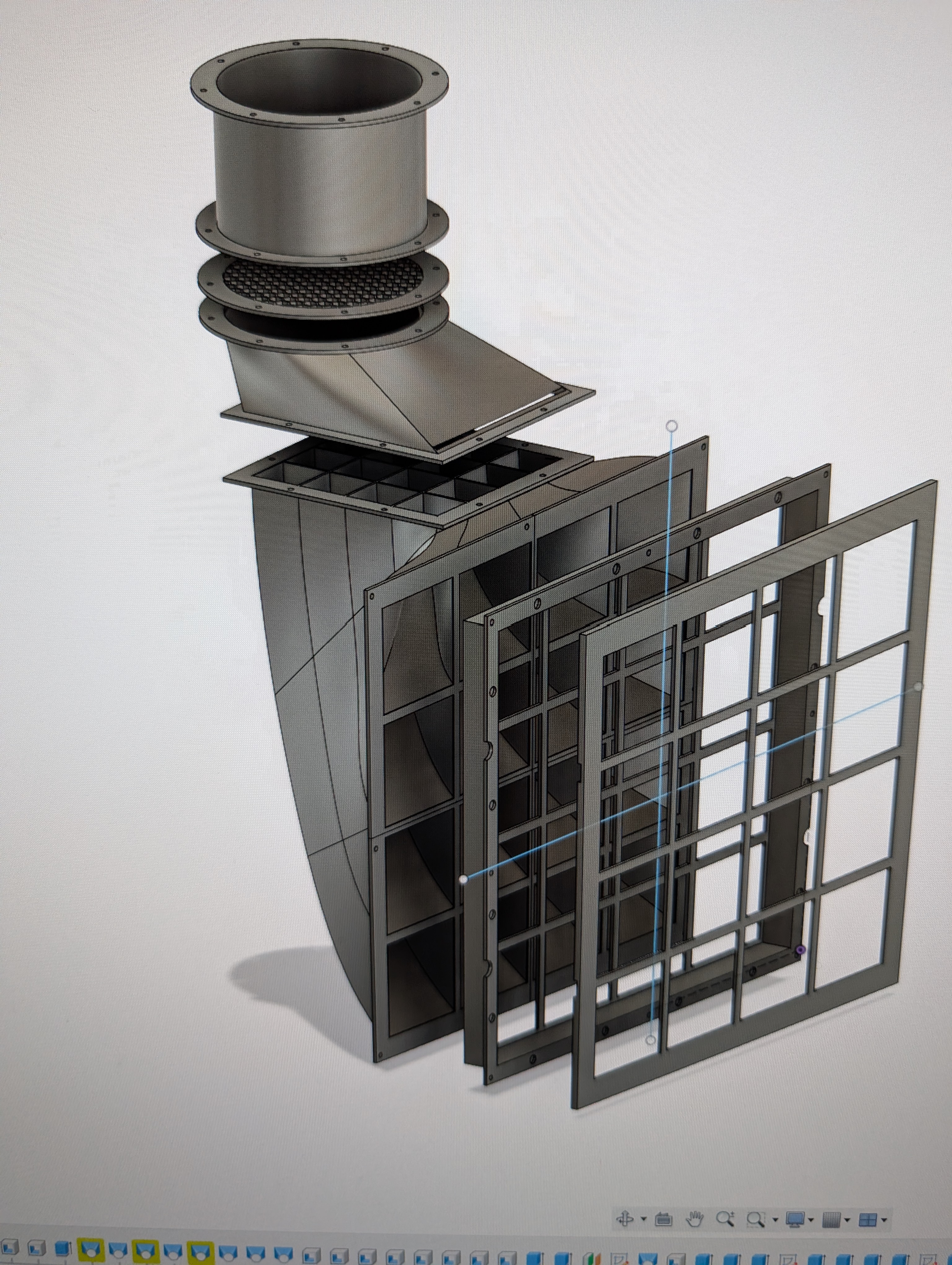 Airbrush Sprray booth and ventilation system