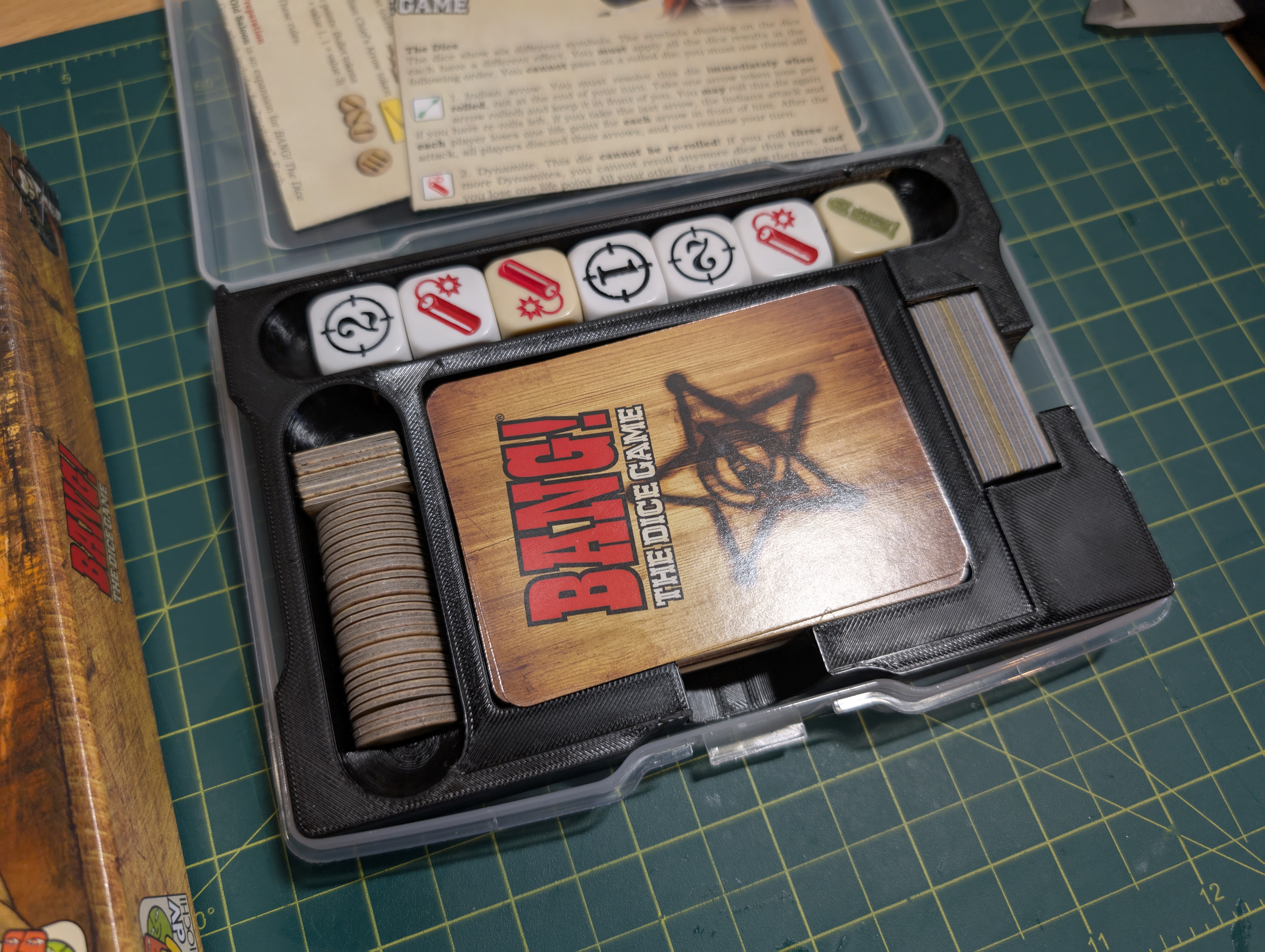 Photo Caddy - Bang! The Dice Game with Old Saloon Expansion 3D model thumbnail