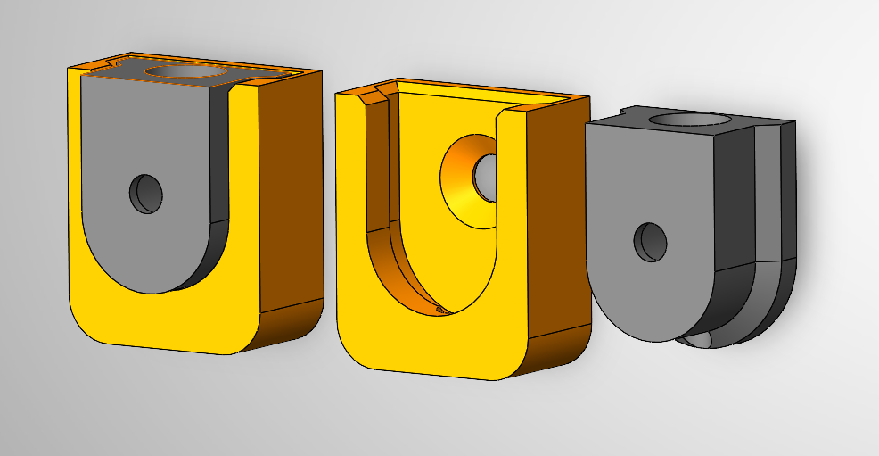 SlotLock - A locking wall mount - Improved!