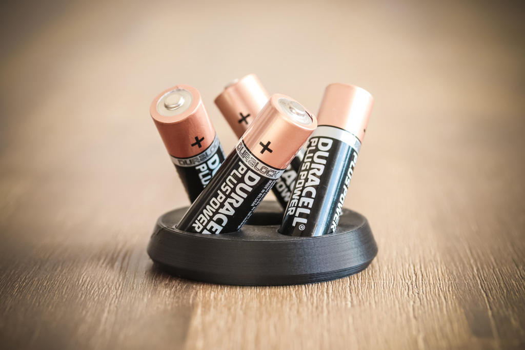 Parametric Battery Stand - Hyperboloid