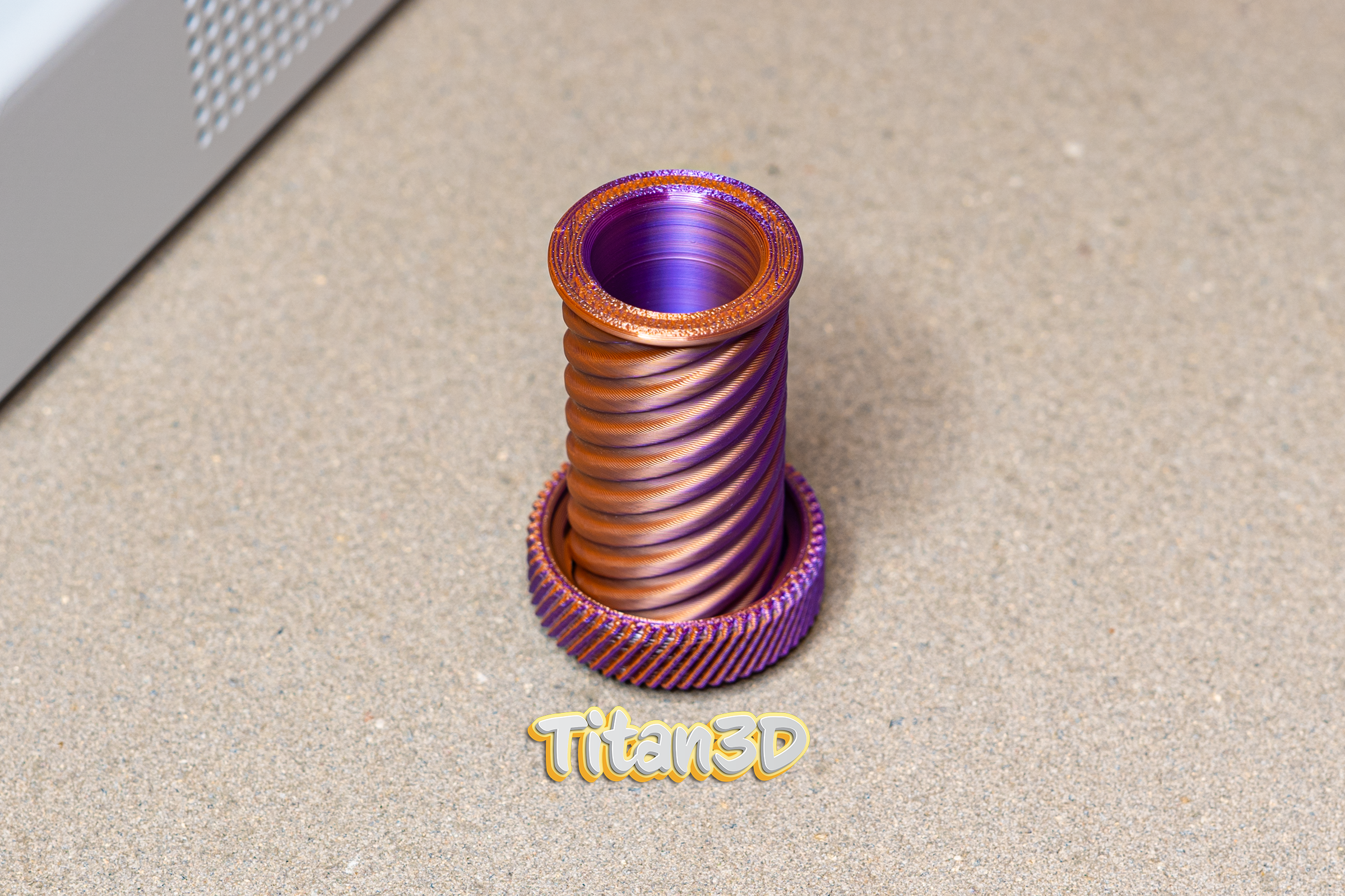 Miniatura 3 do modelo 3D Fidget Screw