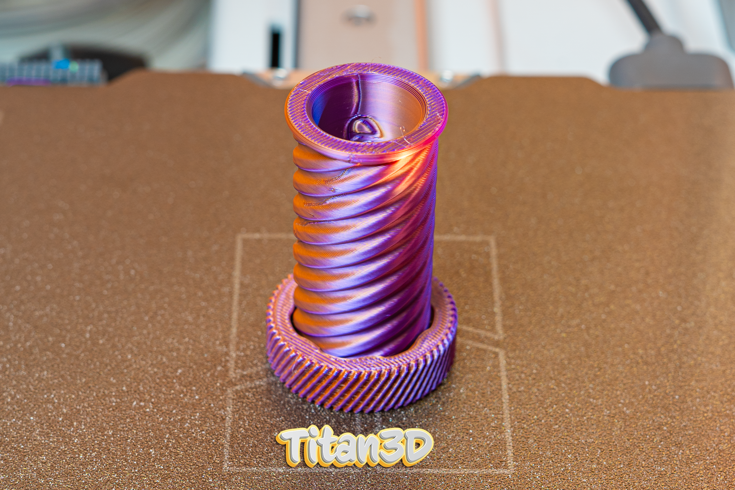 Miniatura 4 do modelo 3D Fidget Screw