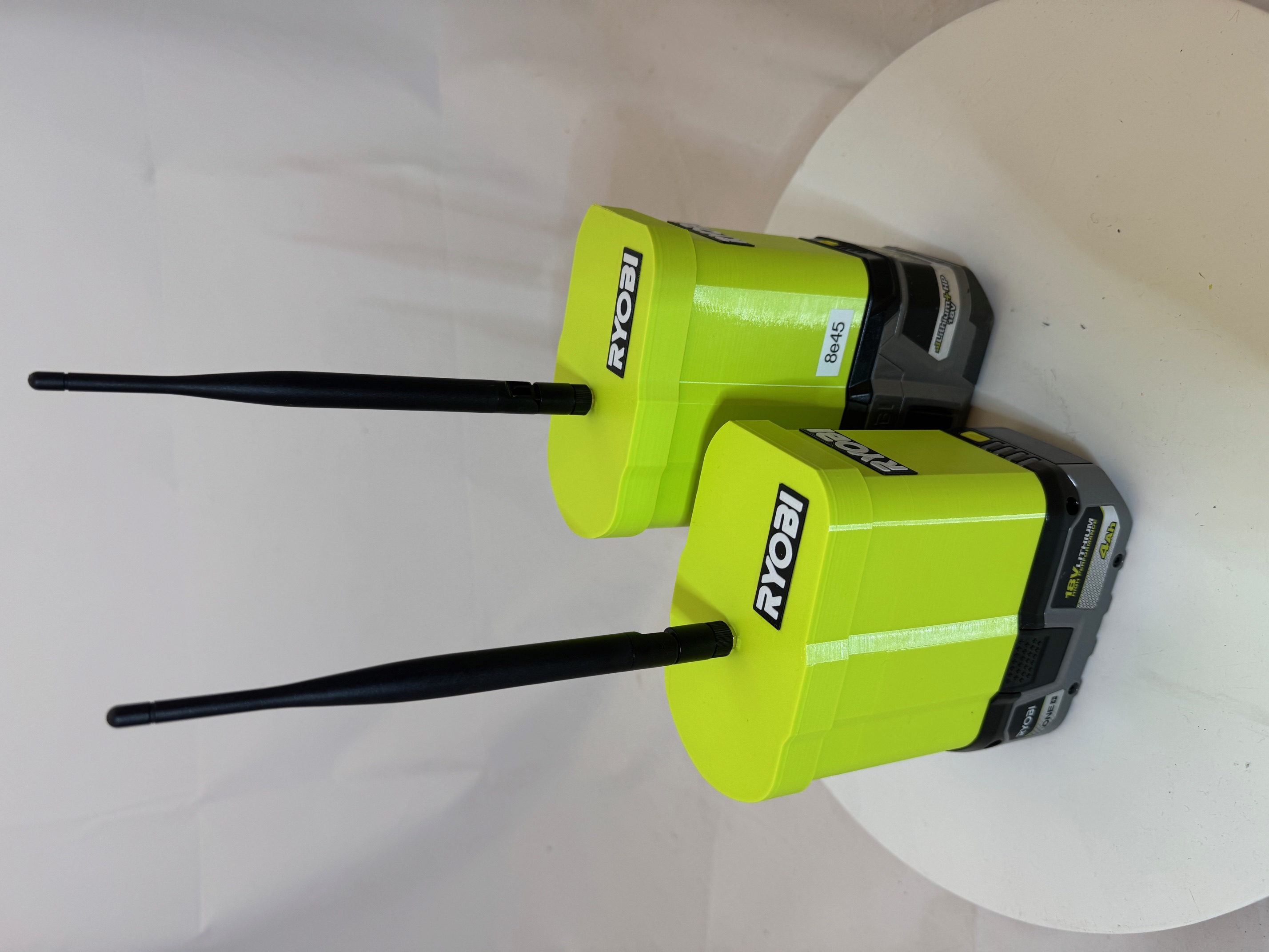 RYOBI 18V Meshtastic Basestation radio for IOT Sensors, Emergency Radio, and other communications