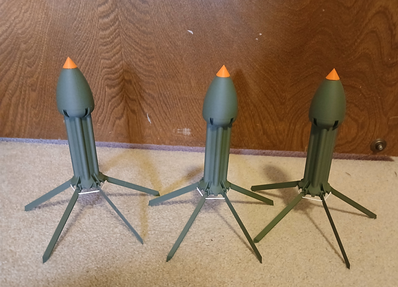 Remix Nose Cone for Co2 Rocket/Grenade Launcher