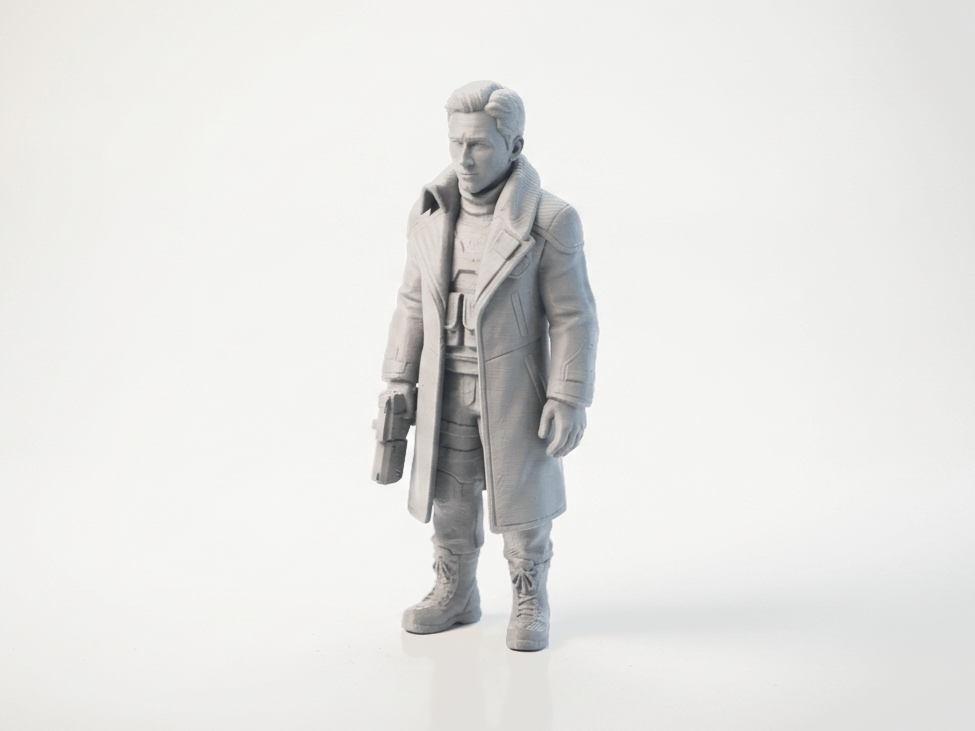 Ryan Gosling Blade Runner Figurine 3D Printable