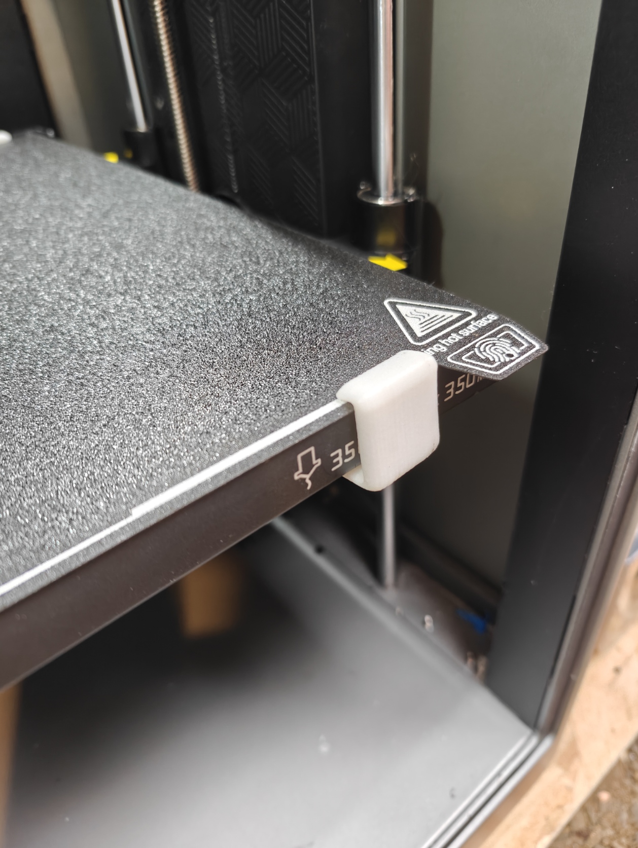 Creality K2 plus build plate quick clamp