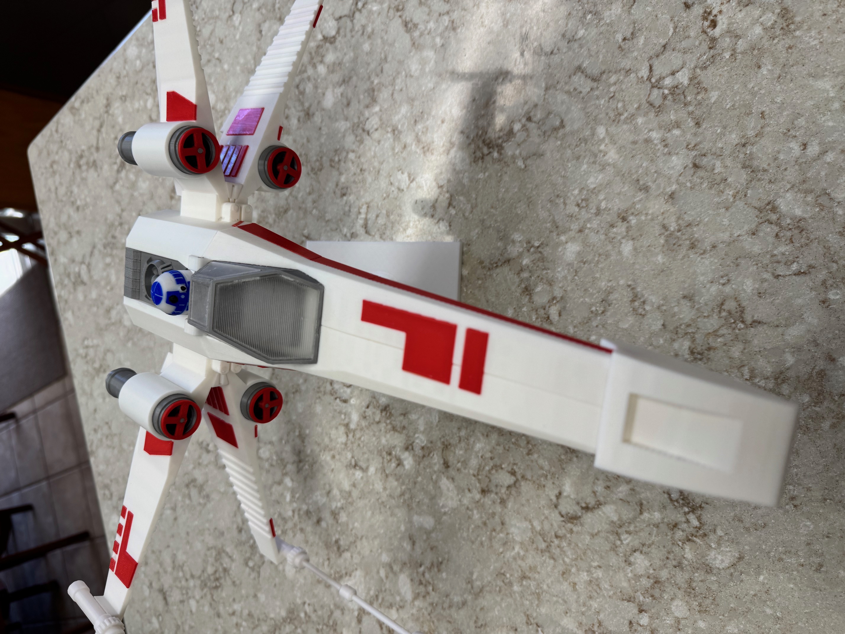 Luke Skywalker's X-wing fighter