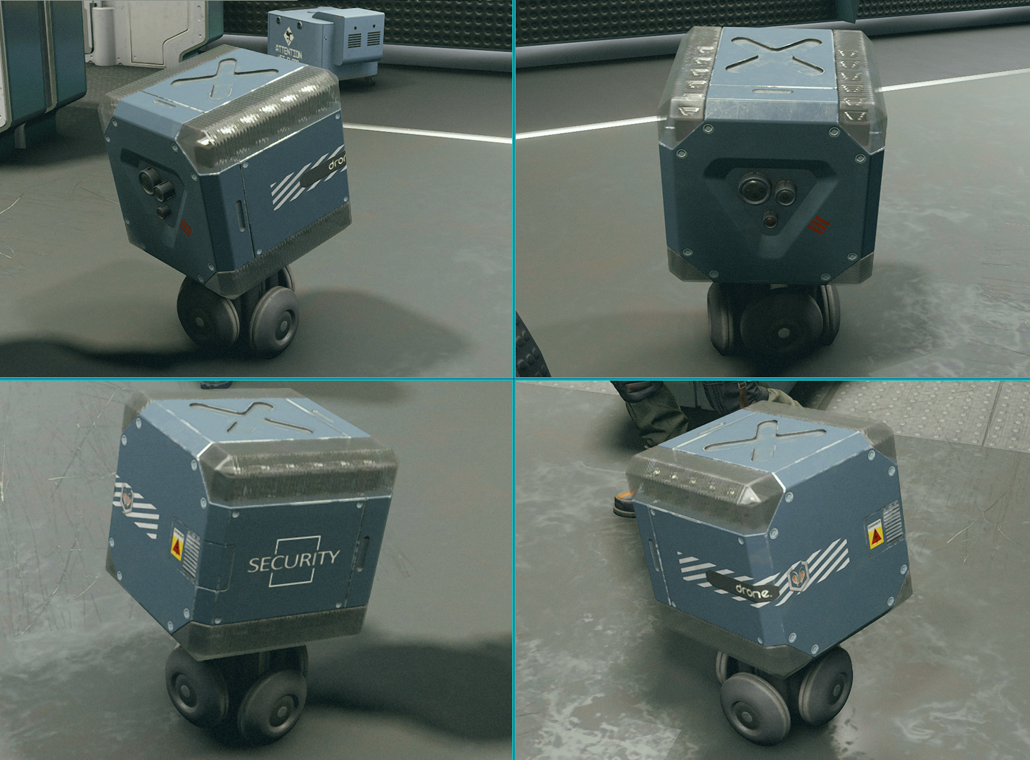 Starfield Security robot (Supportless) — miniatura 6