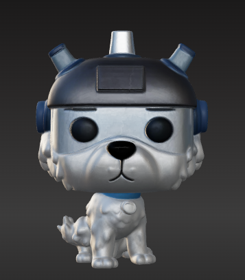 Funko pop Snowball from Rick and Morty