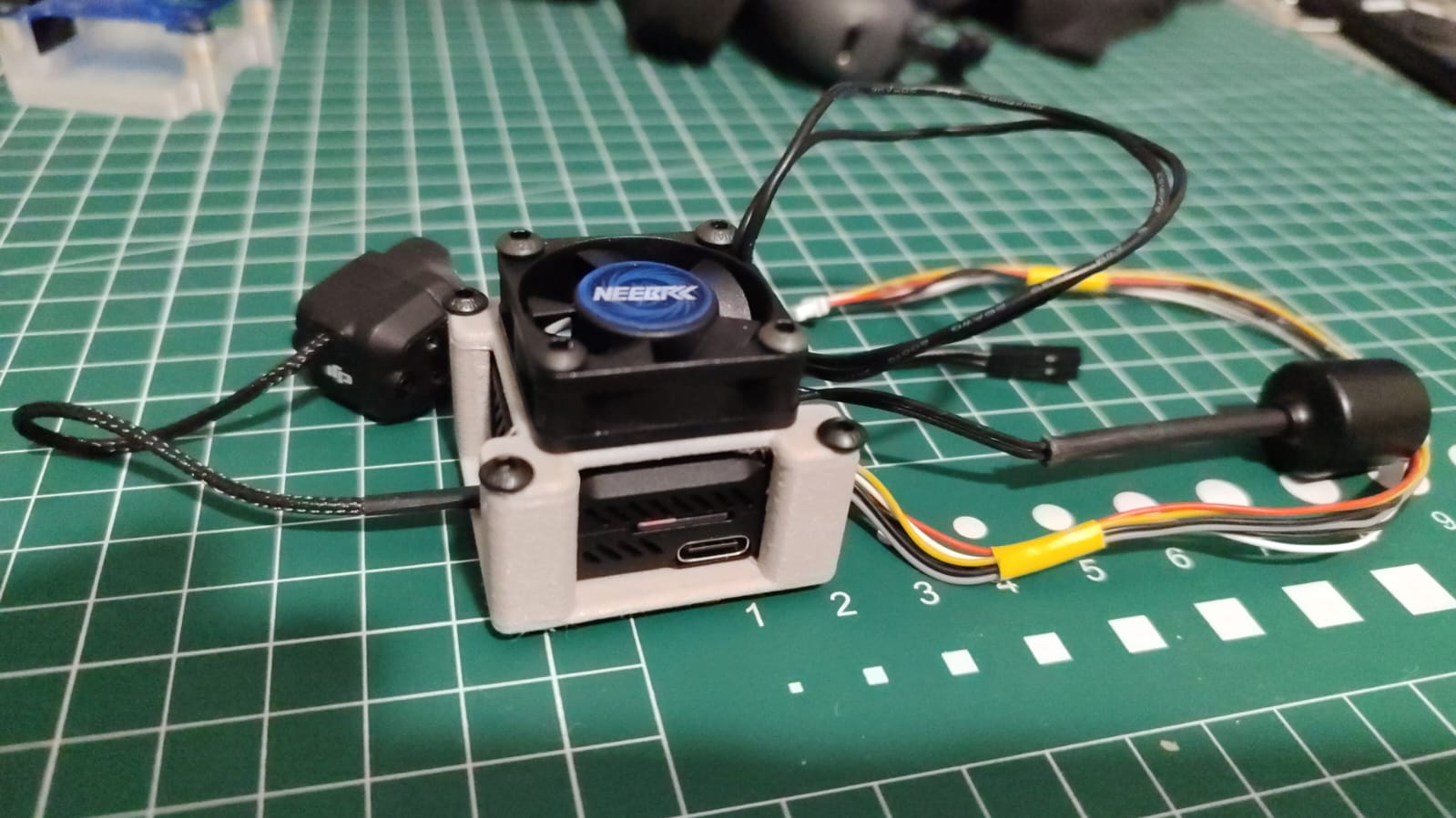 ZOHD Altus Nose cone and DJI 03 Air VTX mount with cooling fan