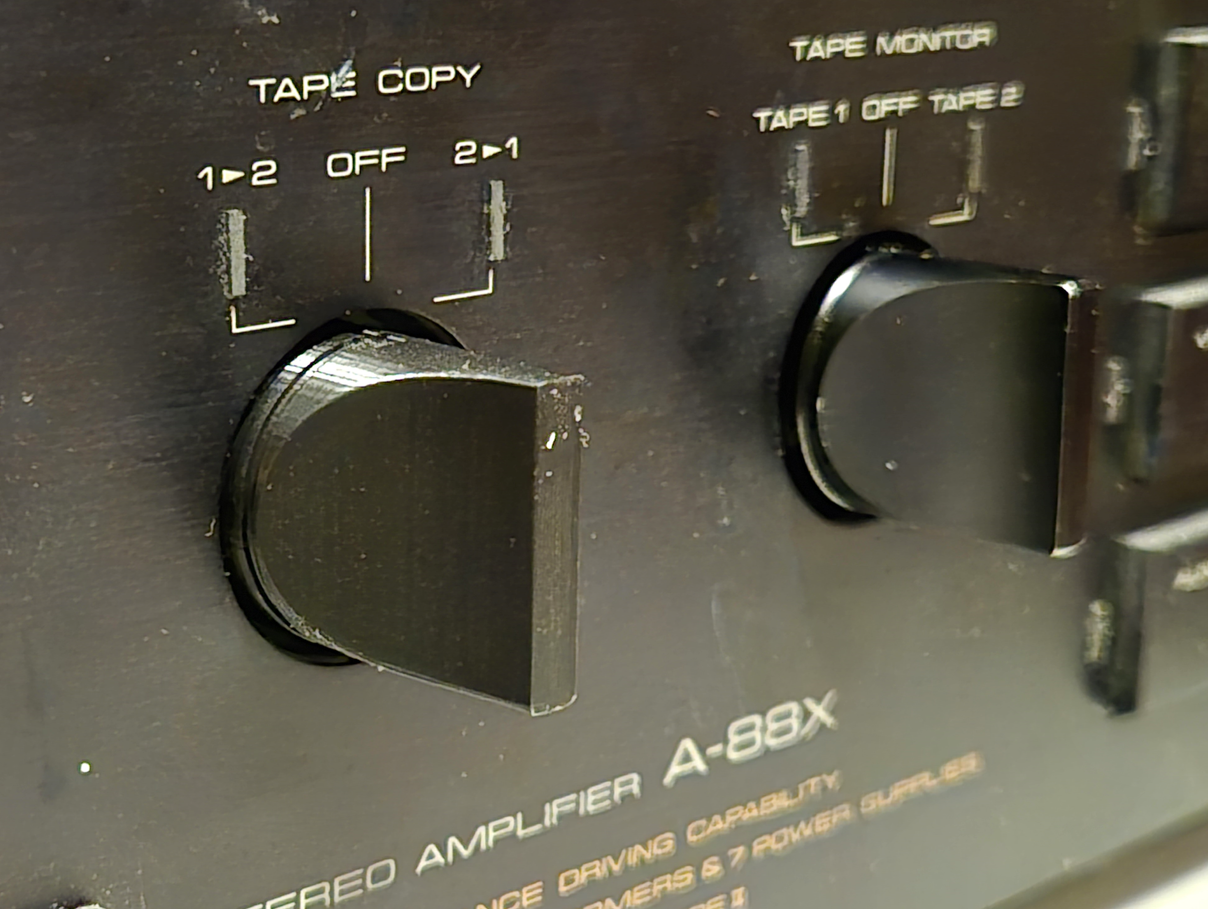 Pioneer A-88X selector knob