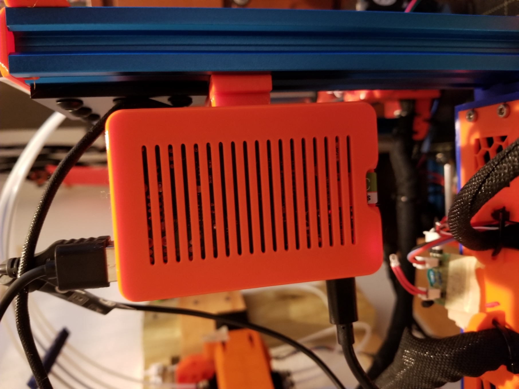 Raspberry Pi 4 case for 40mm fan with mount for bear frame (2040) #2 by ...