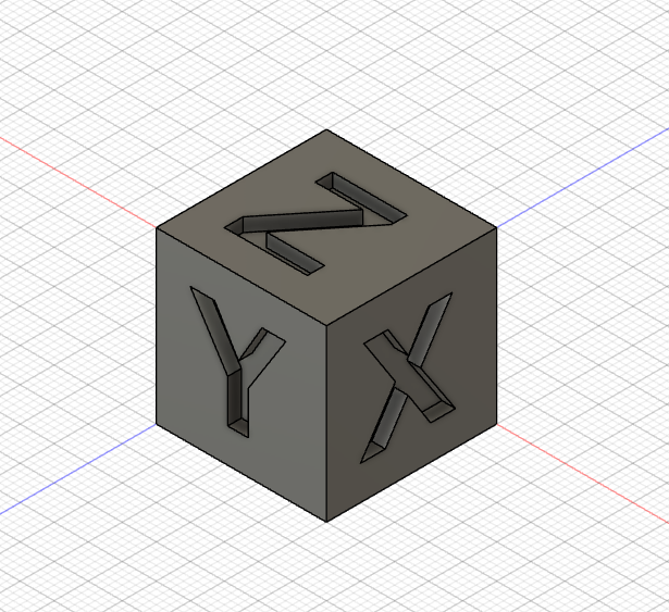 Kalibration Cube