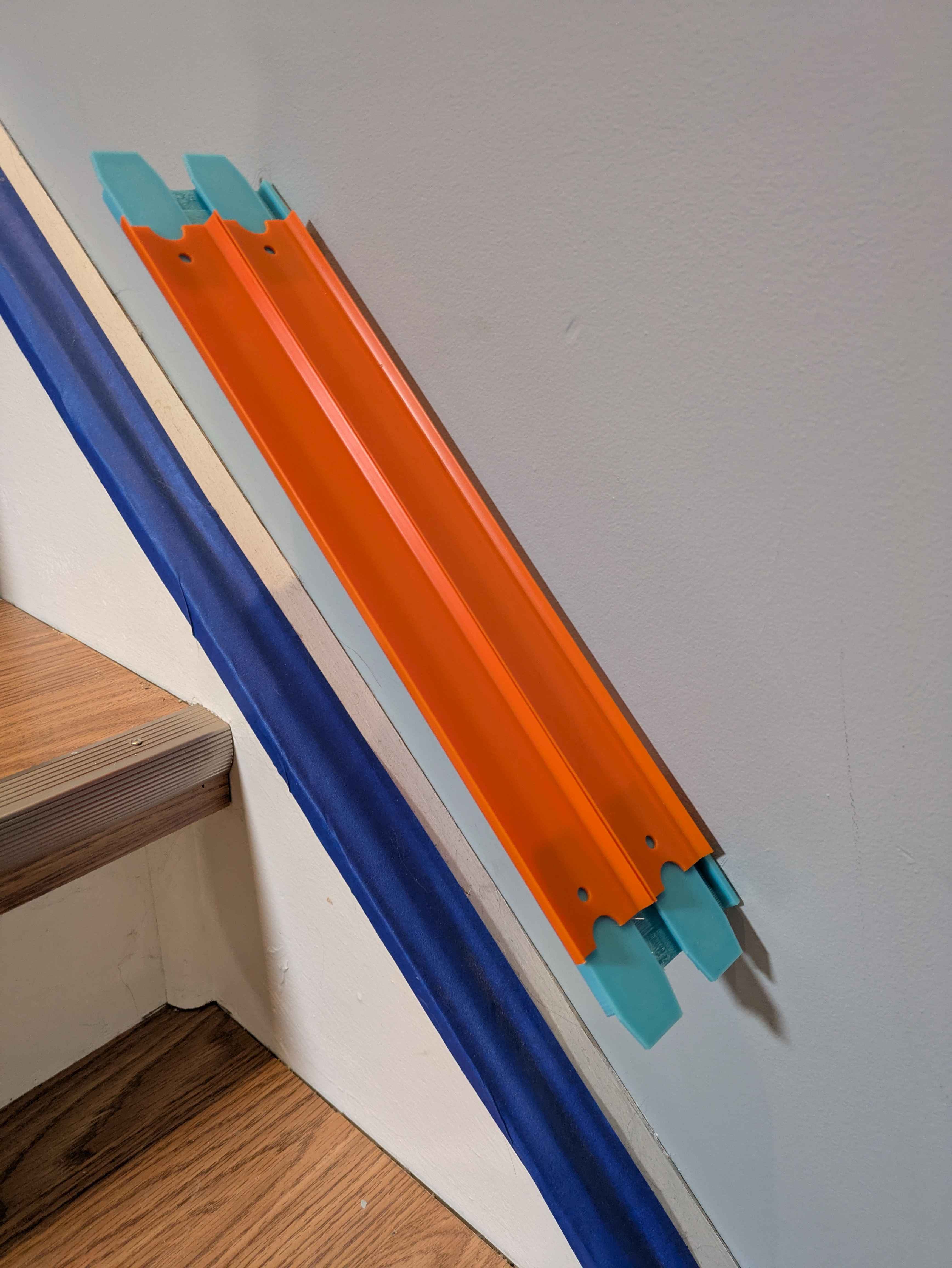 Hot Wheels double track wall mount