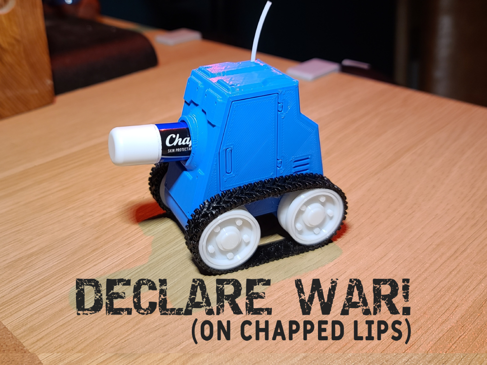 CHAPSTICK SENTRY TANK