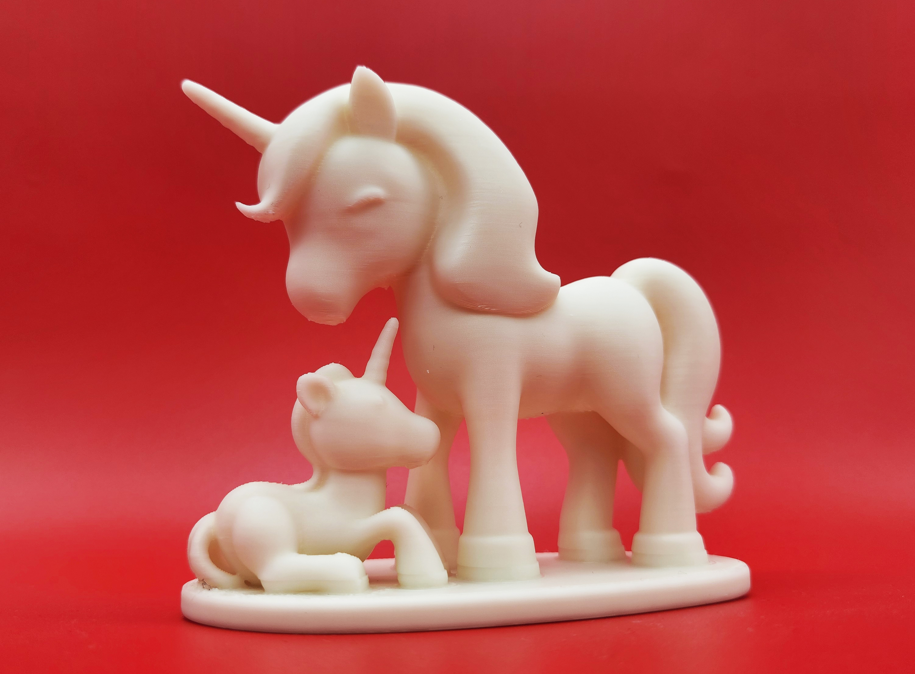 Mom Unicorn and Baby