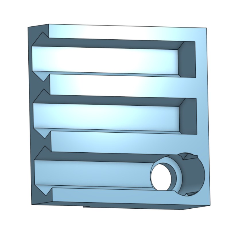 Miniatura 2 do modelo 3D M12 Hex Bit Holders